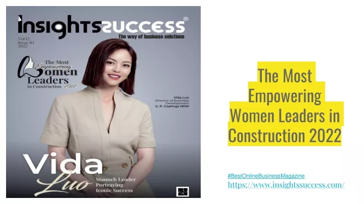 the most empowering women leaders in construction 2022