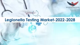 legionella testing market 2022 2028
