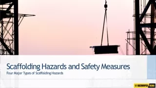 Scaffolding Hazards and Safety Measures