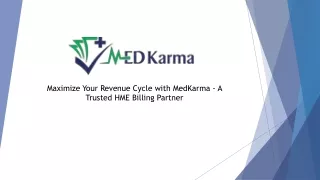 maximize your revenue cycle with medkarma