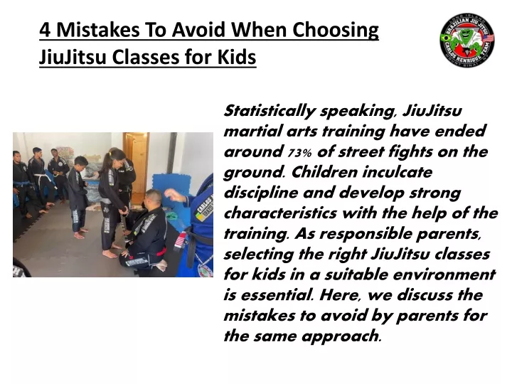 4 mistakes to avoid when choosing jiujitsu