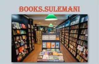 What is the history of Pakistans online bookstore - Books.Sulemani