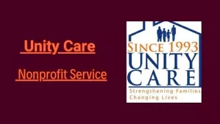 Unity Care - Nonprofit Service