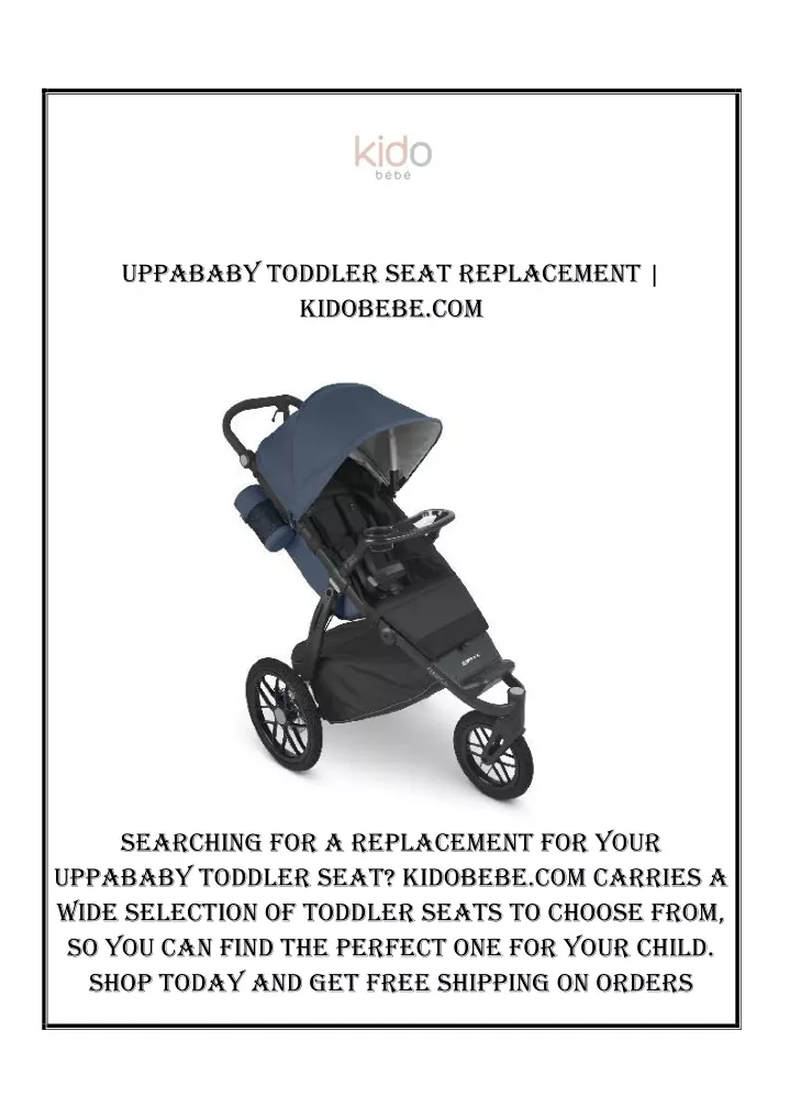 uppababy toddler seat replacement kidobebe com