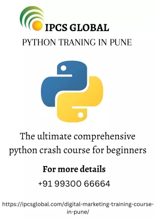 Best python training in pune