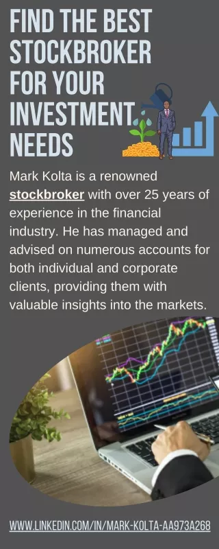 Find the Best Stockbroker for Your Investment Needs