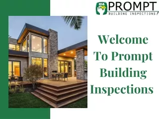 Pre Purchase Building Inspection Perth - Prompt Building Inspections