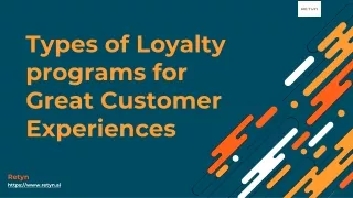 A Guide to the Different Types of Loyalty Programs