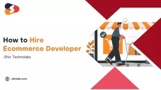 How to Hire Ecommerce Developer