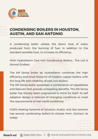 Austin Boilers | Advanced Energy Efficient Boilers