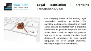 Legal Translation - Frontline Translation Dubai (1)