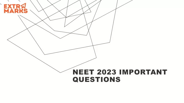 neet 2023 important questions