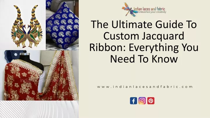 the ultimate guide to custom jacquard ribbon