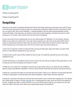 https soap2day gd
