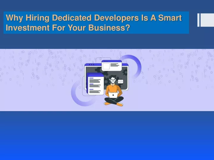 why hiring dedicated developers is a smart