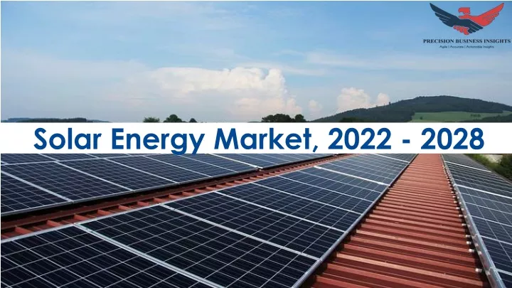 solar energy market 2022 2028