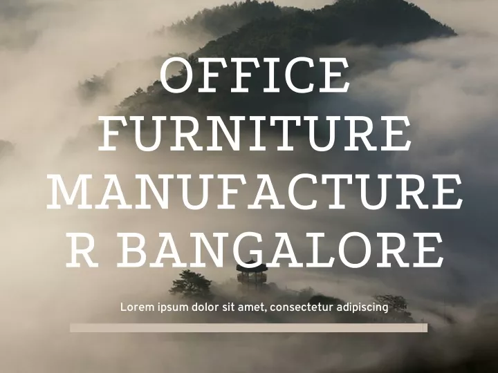 office furniture manufacture r bangalore