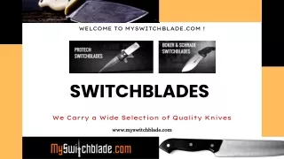 welcome to myswitchblade com