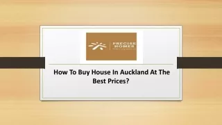 How To Buy House In Auckland At The Best Prices