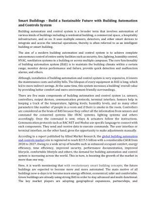 smart buildings build a sustainable future with