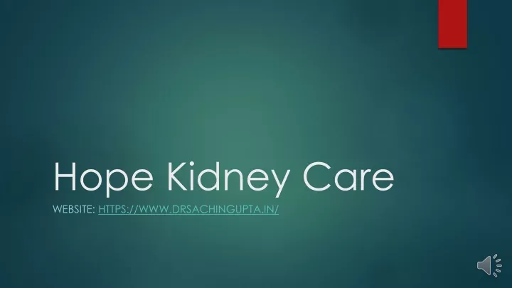 hope kidney care