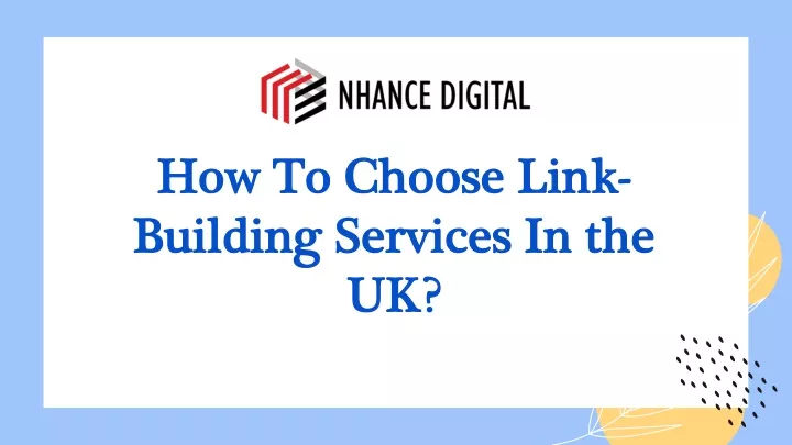 how to choose link how to choose link building