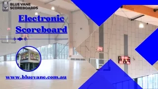 Get The Water-Proof Electronic Scoreboard From Blue Vane Scoreboards