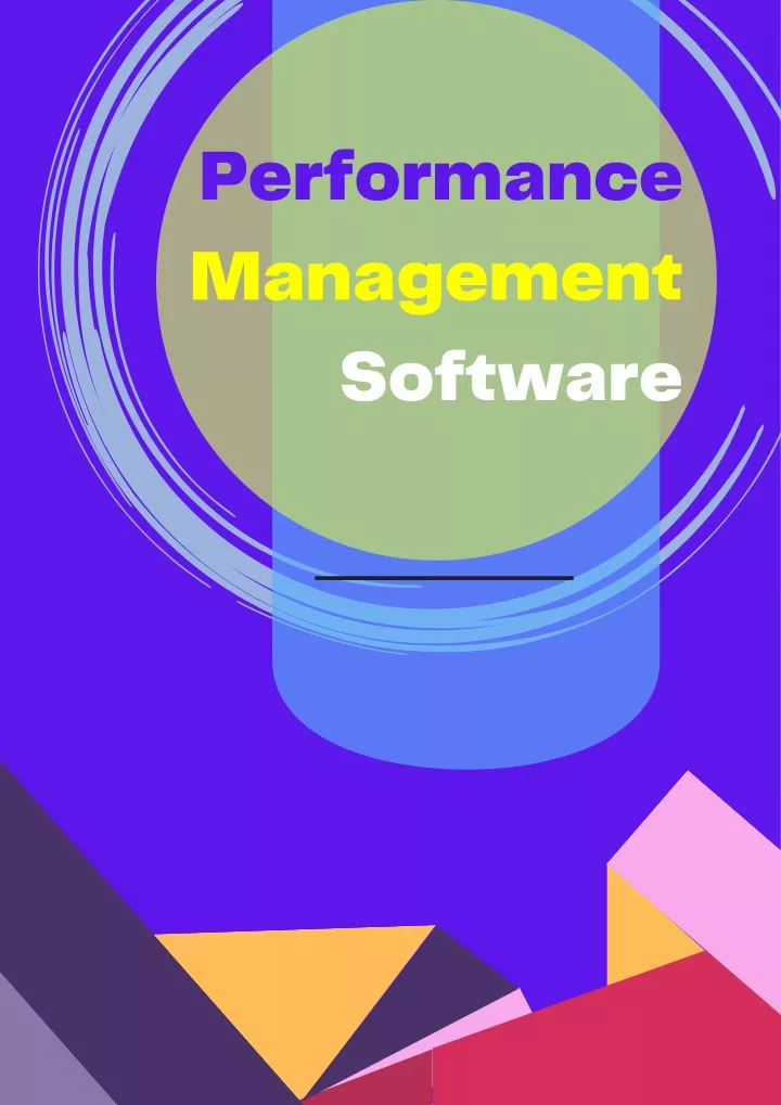 performance management software