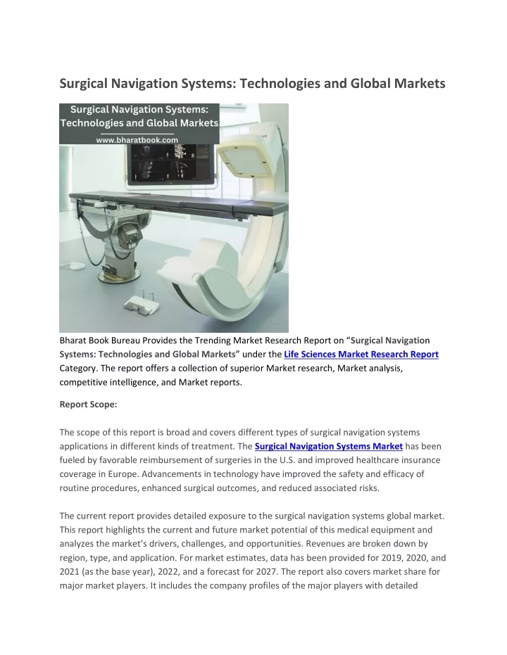 surgical navigation systems technologies