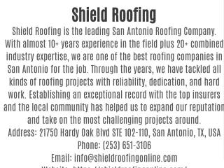 Shield Roofing