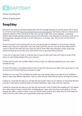 https soap2day gd