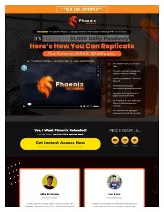 Phoenix Reloaded - Automated System to Make $1,000 Daily Passively