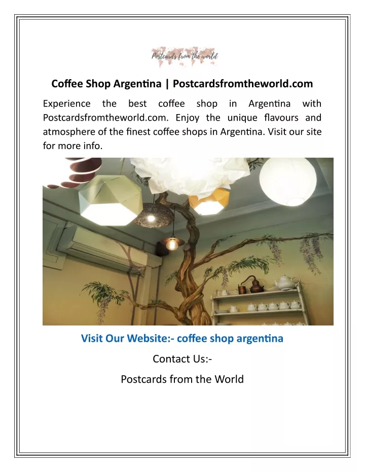 coffee shop argentina postcardsfromtheworld com