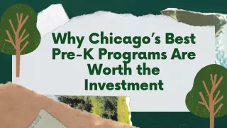 Chicago’s Best Pre-K Programs Are Worth the Investment