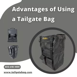 Advantages of Using a Tailgate Bag