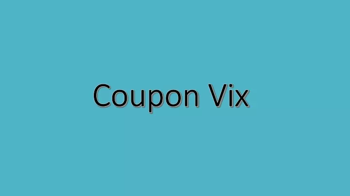 coupon vix