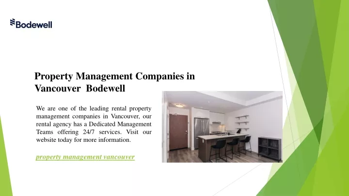 property management companies in vancouver