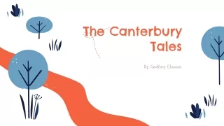 t he canterbury tales