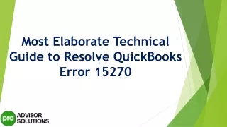 most elaborate technical guide to resolve quickbooks error 15270