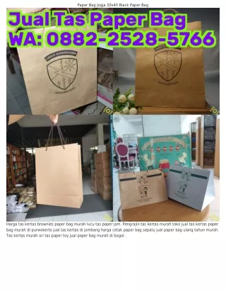 O882·2528·5ᜪϬϬ (WA) Paper Bag Murah Terdekat Yang Jual Tas Kertas