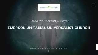 Discover Your Spiritual Journey at Emerson Unitarian Universalist Church
