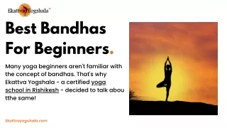 Best Bandhas for Beginners