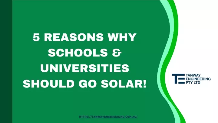 5 reasons why schools universities should go solar