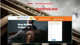 Bailiff Help Now - Debt Advice UK