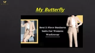 2-piece business suits for women