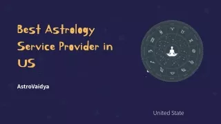 Best Astrology Service Provider in US