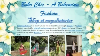 boho chic a bohemian fashion