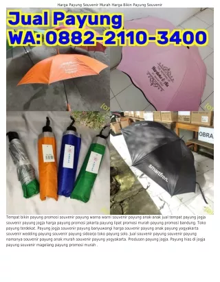 O88ᒿ_ᒿ11O_3ᏎOO (WA) Supplier Payung Di Jogja Souvenir Payung Lipat Murah