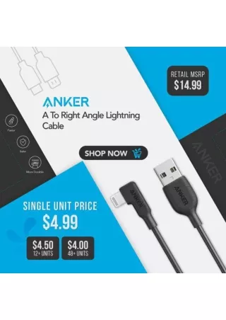 MFi Certified Anker Lightning cables for as low as $4?