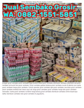 Ö88ᒿ~l55l~585l (WA) Jual Grosir Sembako Murah Agen Sembako Online